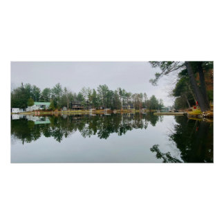 Poster Matin au lac Miroir  
