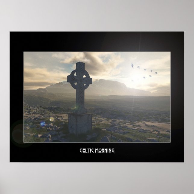 Poster Matin celtique (Devant)