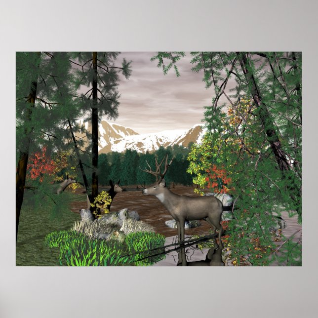 Poster Matin d'automne (Devant)