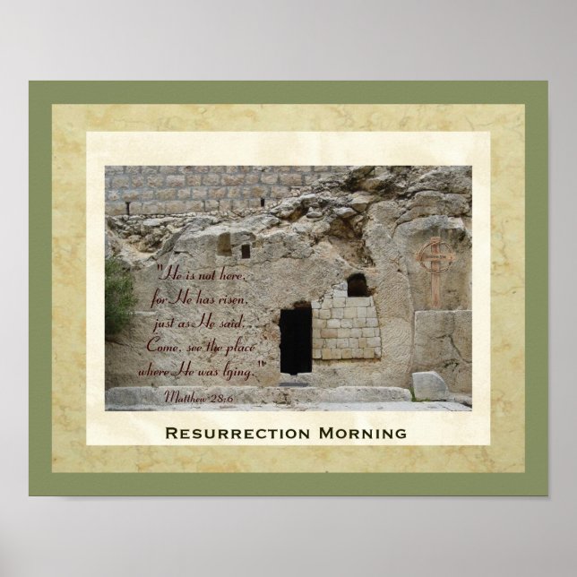 Poster Matin de résurrection (Devant)