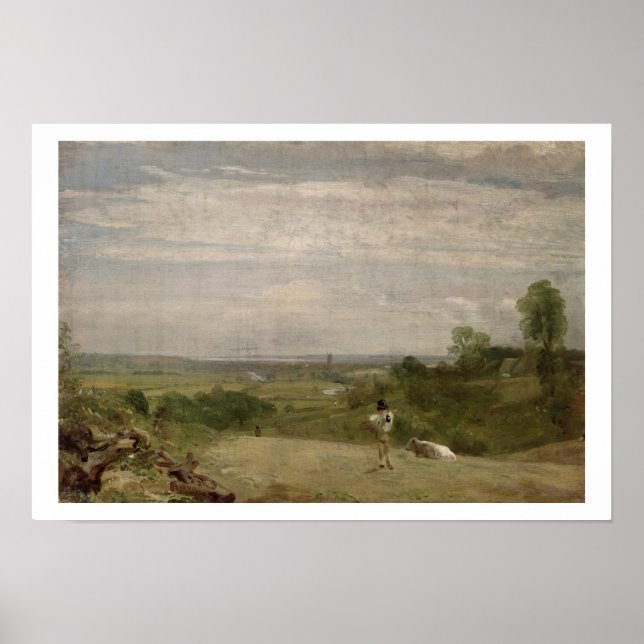 Poster Matin d'été : Dedham de Langham (Devant)