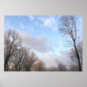 Poster Matin d'hiver I