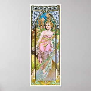Poster Matin, Mucha