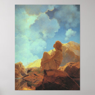 Poster Matin (Printemps), Maxfield Parrish Fine Art