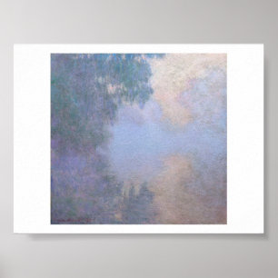 POSTER "MATIN SUR LA SEINE PRÈS DE GIVERNY" CLAUDE MONET