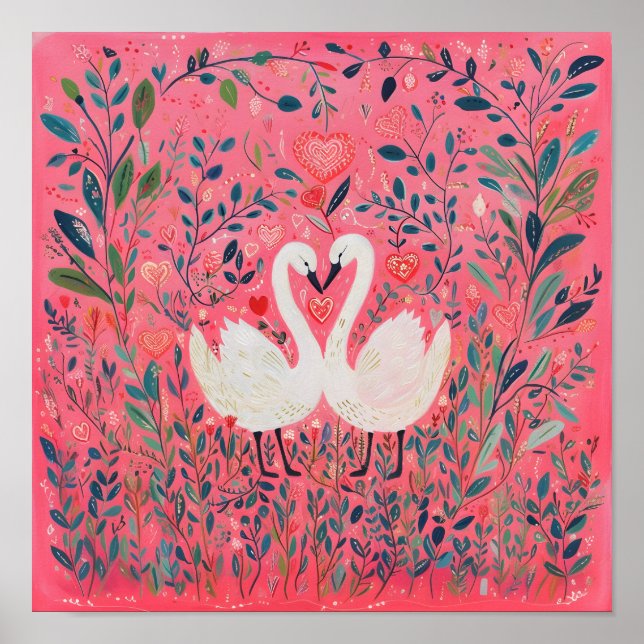 Poster Mating Call 🦢 💕 (Devant)