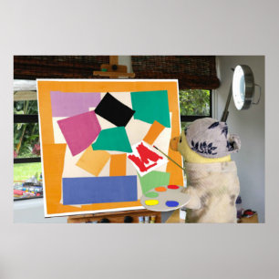 Poster Matisse L'Escargot à l'huile par Danny Duck