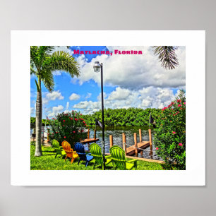 Poster Matlacha Pine Island Floride