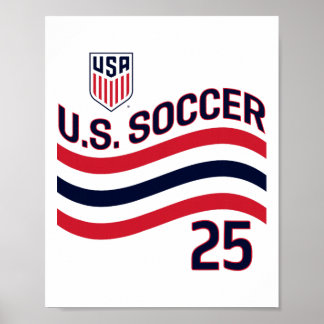 Poster Matt Freese 25 Blanc Usmnt Sous Licence Officielle