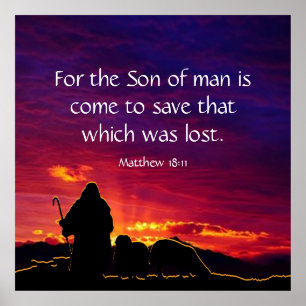 Poster Matthieu 18:11