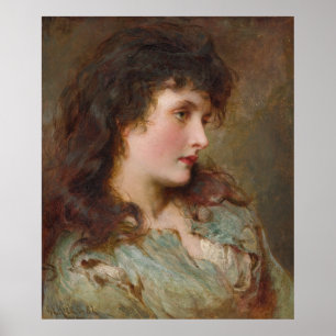 Poster Maud (Élégante Portrait Féminin)