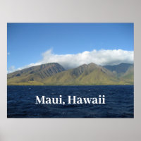 Maui Hawaii Beaux Montagnes Océan