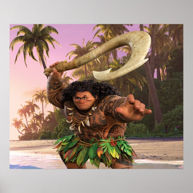 Poster Maui Magical Hook (Devant)