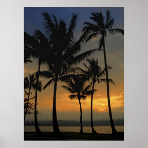 POSTER MAUNA LOA SUNSET