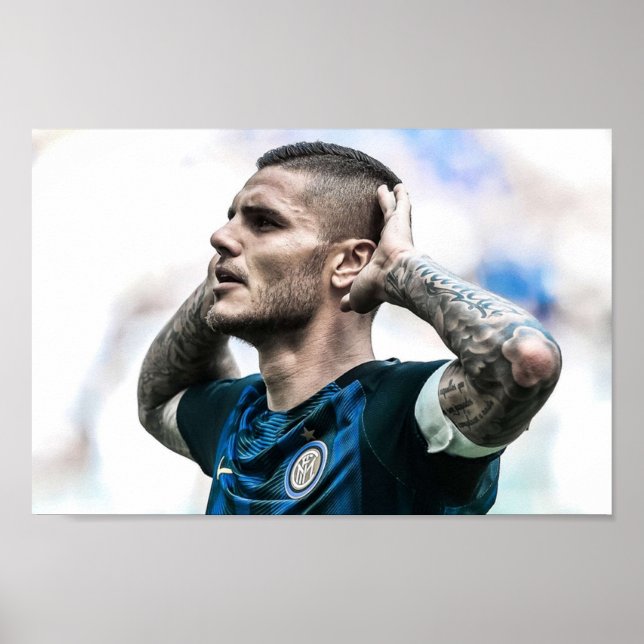 Poster Mauro Icardi (Devant)