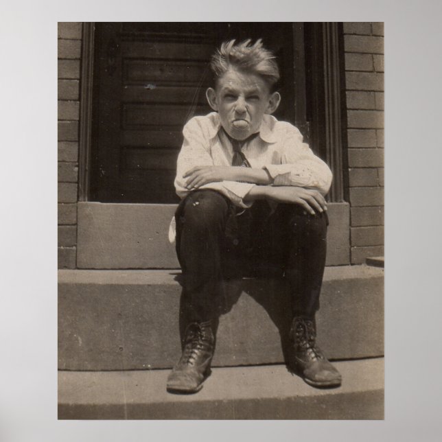 Poster mauvaise attitude (Devant)