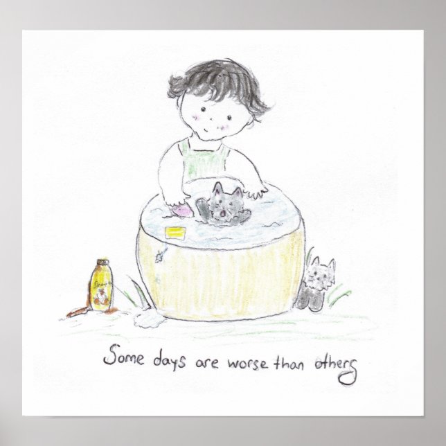 Poster Mauvaise journée (Devant)