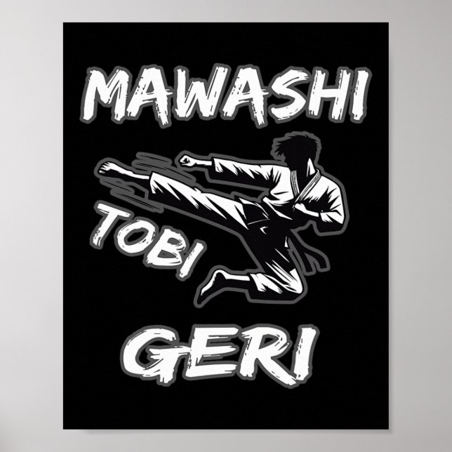 Poster Mawashi Tobi Geri (Devant)