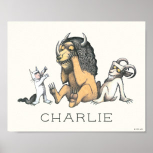 Poster Max et les bêtes sauvages jouant