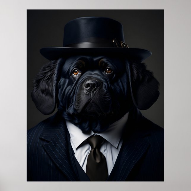 Poster Max le patron de chasseur souterrain. (Devant)