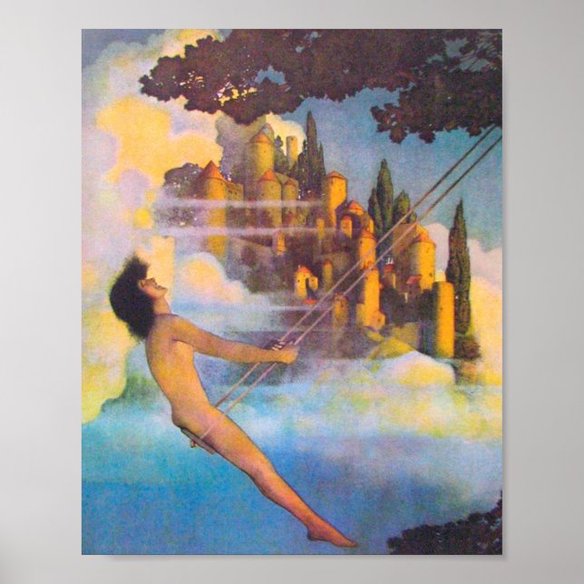 Poster Maxfield Parrish Dinky Bird (Devant)