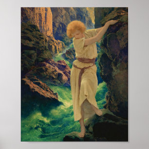 Poster Maxfield Parrish Le Canyon
