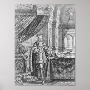 Poster Maximilian II Emanuel, Électeur de Bavière