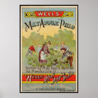 May Apple Pills Vintage