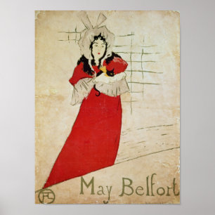 Poster May Belfort, France, 1895