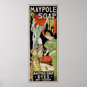 Poster Maypole Soap Dose N'Importe Quelle Couleur