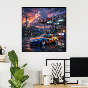 Poster Mazda MX-5 Miata Touring Car