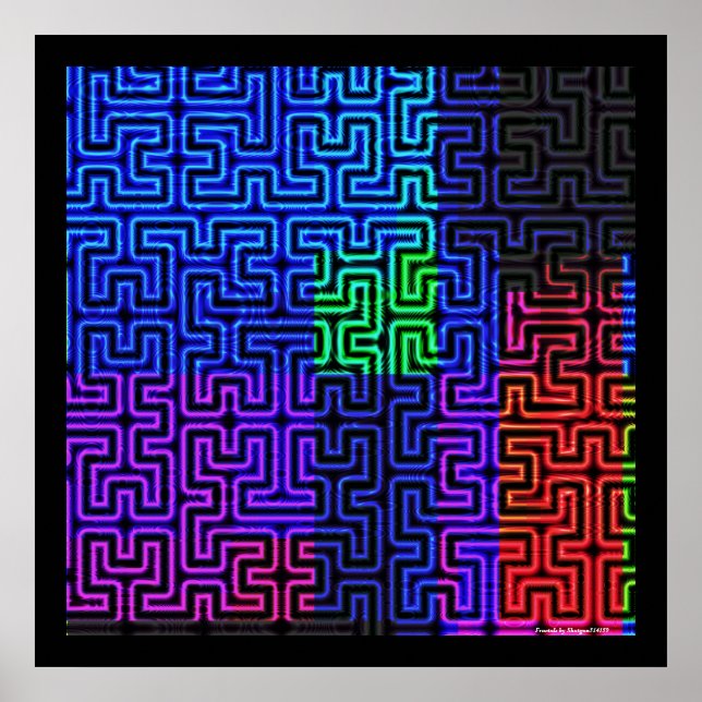 Poster Maze (Devant)