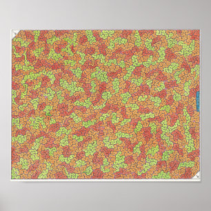 Poster Maze de mélange