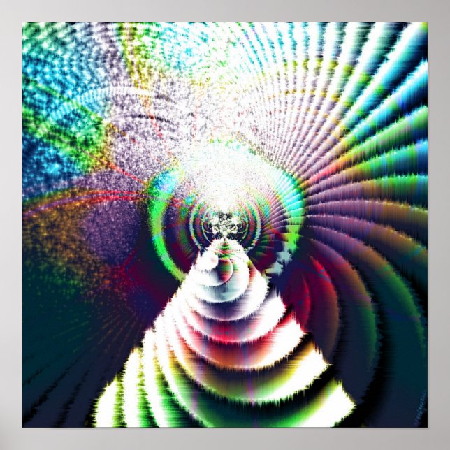 Poster Maze fractal 5a (Devant)