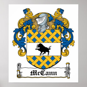 Poster McCann Family Crest