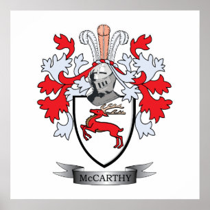 Poster McCarthy Coat of Arms