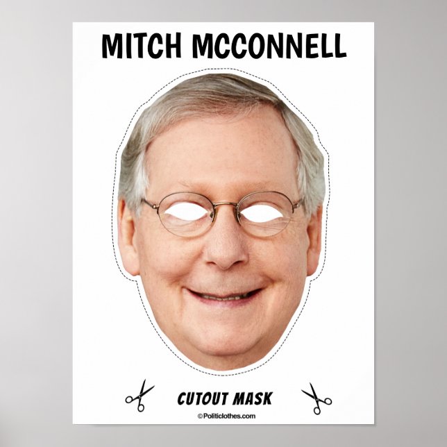 Poster MCCONNELL Mask. (Devant)