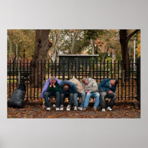 Poster McGolrick Park - 5 hommes dormant