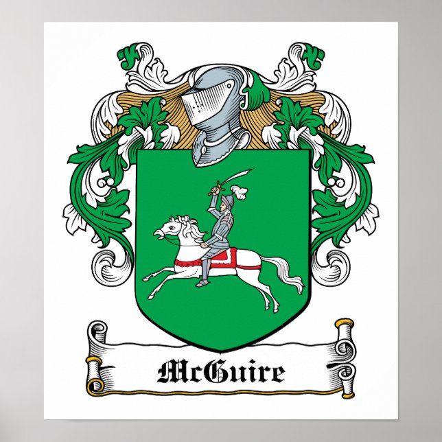 Poster McGuire Family Crest (Devant)