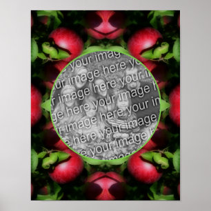 Poster McIntosh Apples Nature Frame Créer Votre Propre Ph