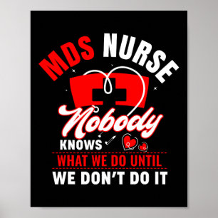 Poster Mds Infirmière Funny Mds Infirmière Mds Infirmière