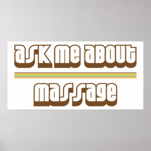 Poster Me Demander À Propos Du Massage