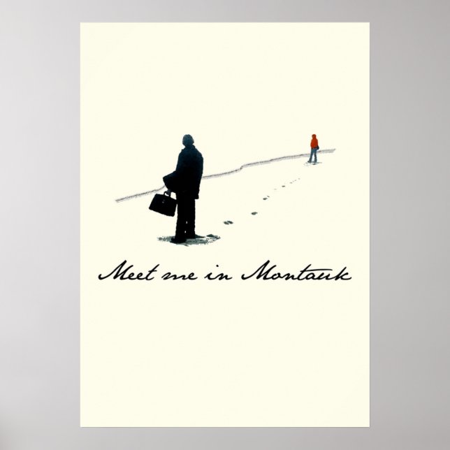 Poster Me rencontrer à Montauk (Devant)