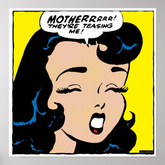 Poster Me taquiner ! (petites tailles) (Devant)