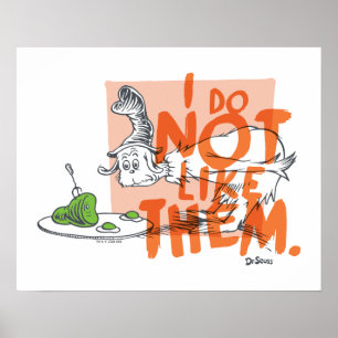 Poster Mec-Seuss Guy-Am-I "Je ne les aime pas"