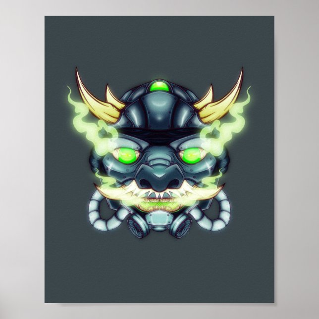 Poster Mecha Oni (Devant)