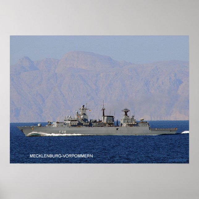 Poster Mecklembourg-Poméranie F 218 (Devant)