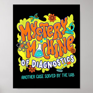 Poster Med Lab Tech Lab Week 2025 Mystery Machine Of Diag