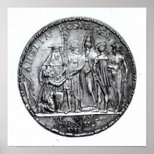 Poster Médaille frappée par le pape Julius III