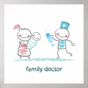 Poster Médecin de famille